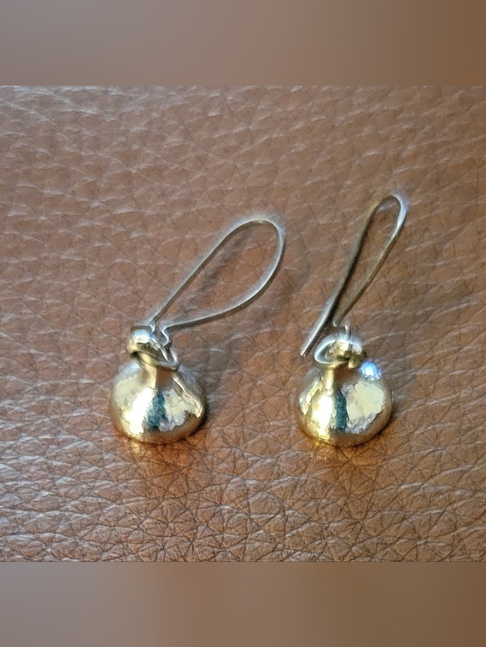 Vintage Hershey Kiss Drop Dangle Earrings Hersheypark 70s